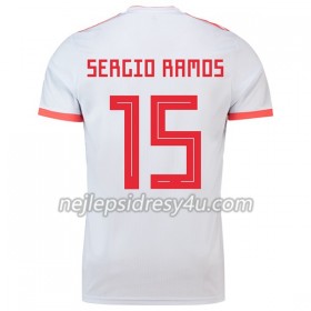 Fotbalový Dres Španělsko Sergio Ramos 15 Venkovní MS 2018